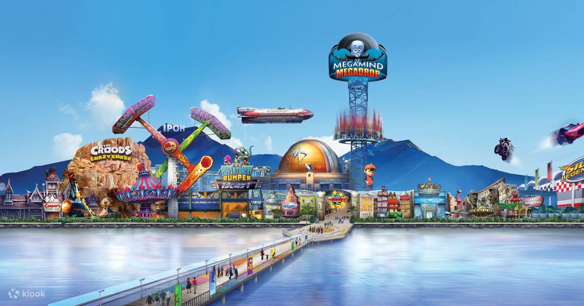 Movie Animation Park Studios (MAPS) Admission Ticket In Ipoh, Malaysia 